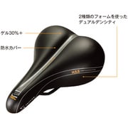 サドル SERFAS イーゲル デュアルデンシティ 280X172MM ブラック DDMD-200 651426