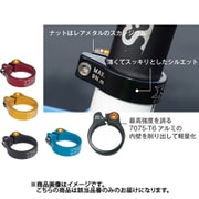 SPC KCNC シートクランプ ロードライト 30.7MM チタンボルト ゴールドナット ブラック 653275