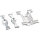 ピラーパーツ KCNC カーボンレールサポートキット 30.9/31.6/34.9MM TIプロライト用 ブラック SP6-KIT-FCRS-A-BK 683177