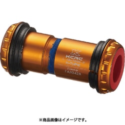 BBセット KCNC PF30ユニバーサルアダプターロード 68MM 24/25MMクランクアクスル用 ゴールド NPF30-001G 683187
