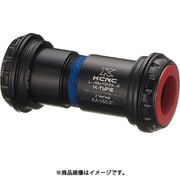 BBセット KCNC PF30ユニバーサルアダプターMTB 73MM 24/25MMクランクアクスル用 ブラック NPF30-003BK 683190