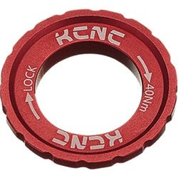 ディスクブレーキパーツ KCNC ディスクローターロックリング レッド KCL05 683512