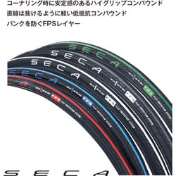 タイヤ SERFAS セカ 700X28C DDロードタイヤ ブラック STK-28BLK 728642