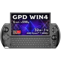 ヨドバシ.com - ジーピーディー GPD GPDWIN4-BK32-1R [ポータブル ...