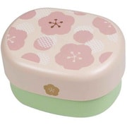 お弁当箱 2段 ランチボックス 小判型 Umeka 梅 520ml ライトピンク