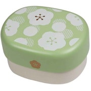お弁当箱 2段 ランチボックス 小判型 Umeka 梅 520ml グリーン