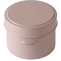 弁当箱 600ml 2段 HANGO LUNCH Round ピンク T-96439