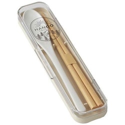 コンビセット HANGO 箸 スプーン アイボリー T-96442
