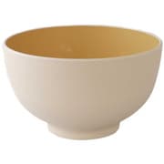 汁椀 450ml OWAN 丸 乾漆 プラスチック 日本製 アイボリー T-16616