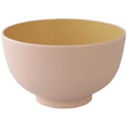 汁椀 450ml OWAN 丸 乾漆 プラスチック 日本製 ピンク T-16617