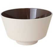 汁椀 400ml OWAN 角 乾漆 プラスチック 日本製 アイボリー T-16620