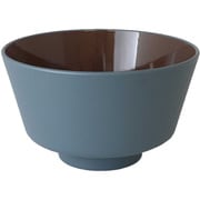 汁椀 400ml OWAN 角 乾漆 プラスチック 日本製 ブルー T-16623