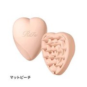 頭皮マッサージブラシ ReFa HEART BRUSH for SCALP（リファハートブラシ フォースカルプ） マットピーチ RS-AQ-30A