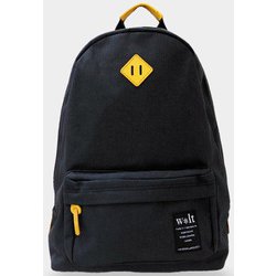 180-061E [w*lt（ウォルト） リュック レディース メンズ デイパック A4サイズ対応 BK]