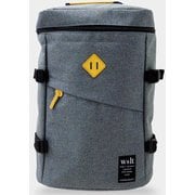 180-067E [w*lt（ウォルト） リュック レディース メンズ デイパック A4サイズ対応 Dk.GREY]