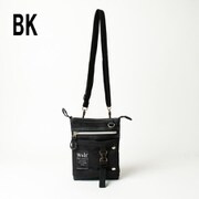 270-055Y [w*lt（ウォルト） インケースフラップ3WAYシザーバッグ BLACK]
