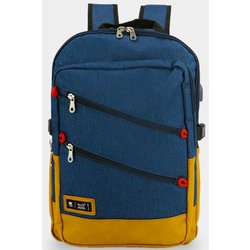 410-061Y [w*lt（ウォルト） ルガー USBポート付き 2層式デイパック NAVY]