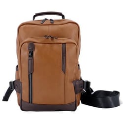 441-086A [w*lt（ウォルト） ガリル USBポート付き ミドルボディバッグ Dk.BROWN/BLACK]