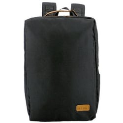 488-067E [w*lt（ウォルト） エルマ USBポート付き 2層式スクエアリュック BLACK]