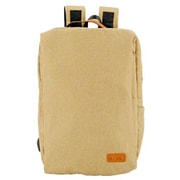 488-067E [w*lt（ウォルト） エルマ USBポート付き 2層式スクエアリュック BEIGE]