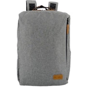 488-067E [w*lt（ウォルト） エルマ USBポート付き 2層式スクエアリュック Dk.GREY]