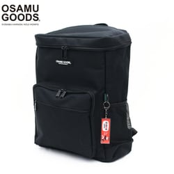 5143 OG12 [OSAMUGOODS 大容量・高機能スクエアリュック ホワイトロゴ]