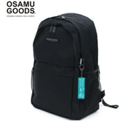 5144 OG13 [OSAMUGOODS 大容量・高機能スクエアリュック グレーロゴ]
