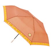 折りたたみ傘 婦人用 晴雨兼用 アデリアレトロ×エスタ 梨 54cm 手開き式 UVカット加工 モカブラウン 1029102