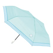 折りたたみ傘 婦人用 晴雨兼用 アデリアレトロ×エスタ ラプソディ 54cm 手開き式 UVカット加工 ミントグリーン 1029302