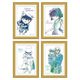 名探偵コナン 静電ピタッとポスター ペンシルアート ver.A [キャラクターグッズ]