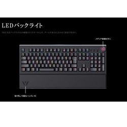 WizarD　メカニカルゲーミングキーボード　KE22C1　新同品 Amazon.co.jp: 【WizarD】 RGBライト搭載108キー ゲーミング