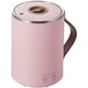 マグカップ型 電気ケトル 一人用 電気鍋 タイマー設定 350mL Cook Mug ピンク HAC-EP02PN