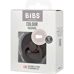 BIBS おしゃぶり カラー 1PK サイズ1 Iron BIBS100221