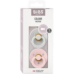 BIBS おしゃぶり カラー 2PK サイズ1 Haze/Blossom BIBS110279