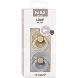 BIBS おしゃぶり カラー 2PK サイズ1 Vanilla/Cloud BIBS110414