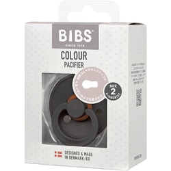 BIBS おしゃぶり カラー 1PK サイズ2 Iron BIBS200221