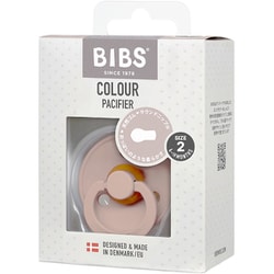 BIBS おしゃぶり カラー 1PK サイズ2 Blush BIBS200244
