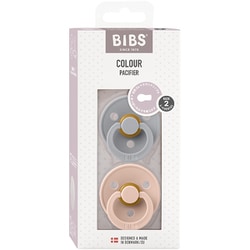 BIBS おしゃぶり カラー 2PK サイズ2 Cloud/Blush BIBS120224