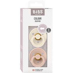 BIBS おしゃぶり カラー 2PK サイズ2 Ivory/Blush BIBS120256