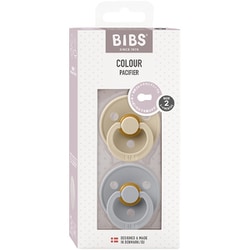 BIBS おしゃぶり カラー 2PK サイズ2 Vanilla/Cloud BIBS120414