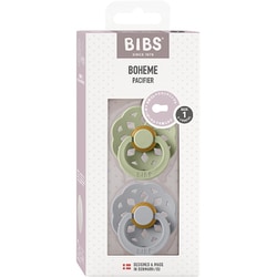 BIBS おしゃぶり ボヘミ 2PK サイズ1 Sage/Cloud BIBS230110