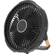 コードレス扇風機 タフFAN 屋外用 4段階風量調節 3電源対応 ブラック SF-TF10-BK
