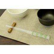 食洗クリア箸 怪獣シリーズ 23cm 黄緑