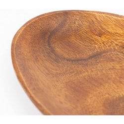 エメリー商会 木製食器 皿 アカシア タマゴ型ディッシュ SW-E026