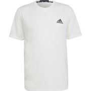 AEROREADY デザインド フォー ムーブメント 半袖Tシャツ DK436 HF7215 ホワイト J/XOサイズ [ランニングウェア シャツ メンズ]