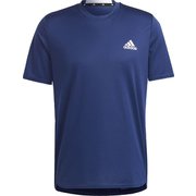 AEROREADY デザインド フォー ムーブメント 半袖Tシャツ DK436 IC7271 D.BLU/ホワイト J2XOサイズ [ランニングウェア シャツ メンズ]