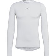 テックフィット トレーニング 長袖Tシャツ IG435 HJ9926 ホワイト J/Mサイズ [アウトドア アンダーウェア メンズ]