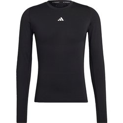 テックフィット トレーニング 長袖Tシャツ IG435 HK2336 ブラック J/XSサイズ [アウトドア アンダーウェア メンズ]
