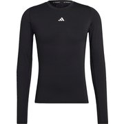 テックフィット トレーニング 長袖Tシャツ IG435 HK2336 ブラック J/XSサイズ [アウトドア アンダーウェア メンズ]
