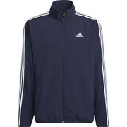 スリーストライプス レギュラーフィット ライトウーブントラックトップ MH 3S クロス ジャケット BXF54 IA9375 レジェンドインク J/Lサイズ [トレーニングウェア ジャケット メンズ]